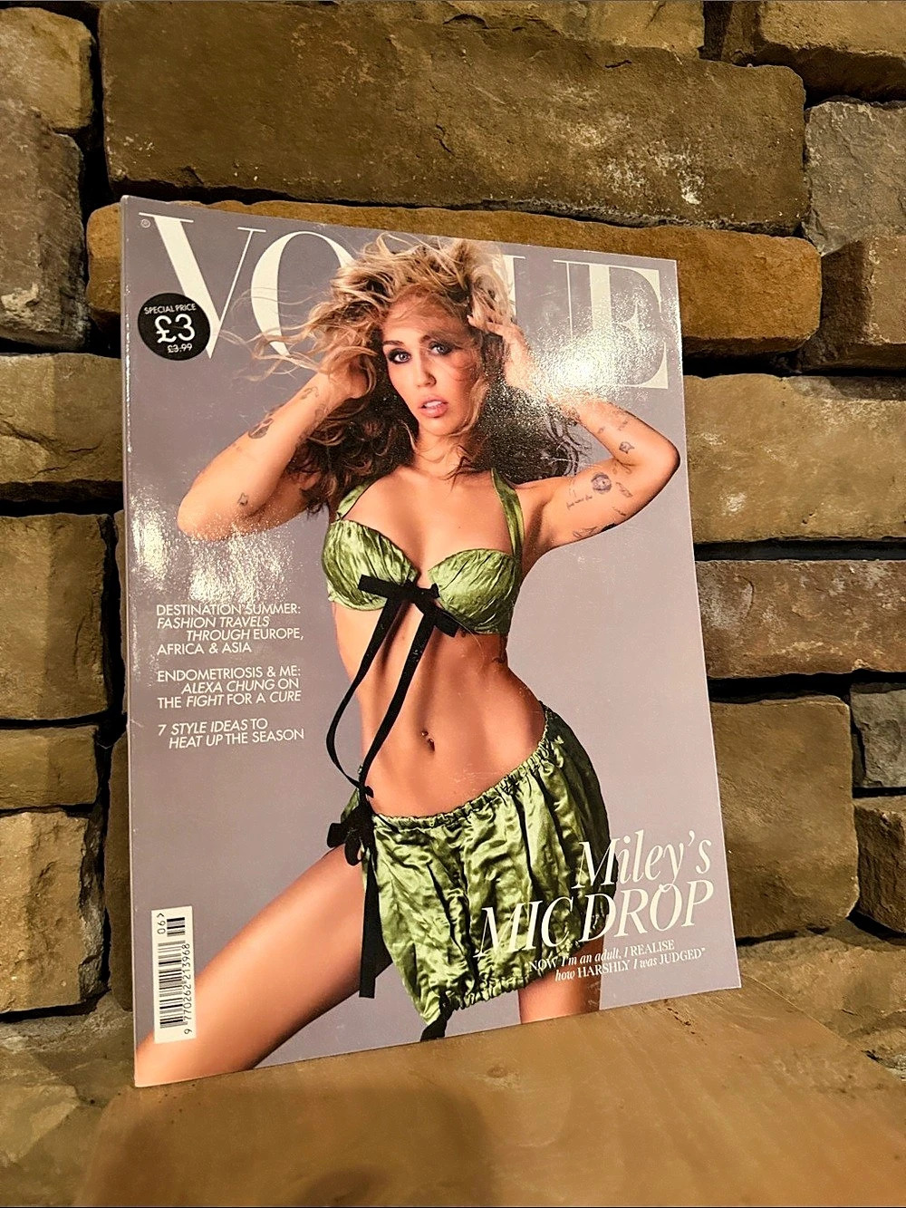 Vogue British Vogue June 2023 Miley Cyrus Cover Magazine